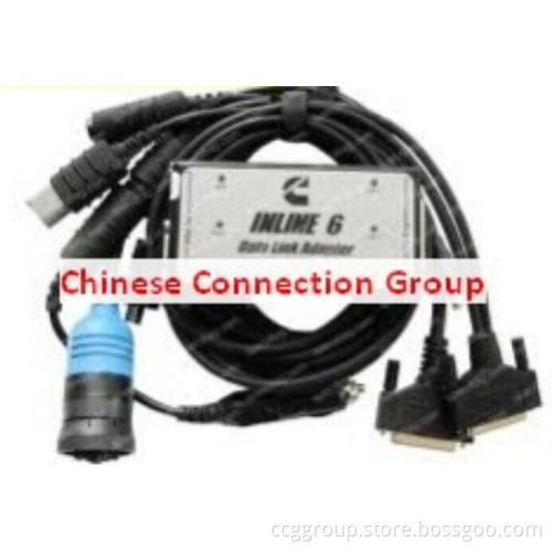 Cummins Inline 6 Data Link Adaptor For Excavator Scanner With Ce Approval